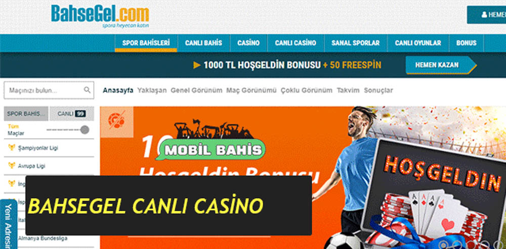bahsegel canli casino firsatlari